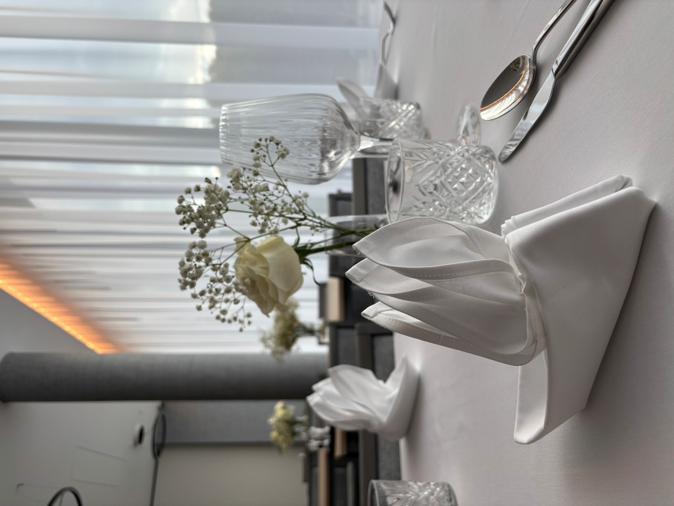 Restaurant spaces in the hotel