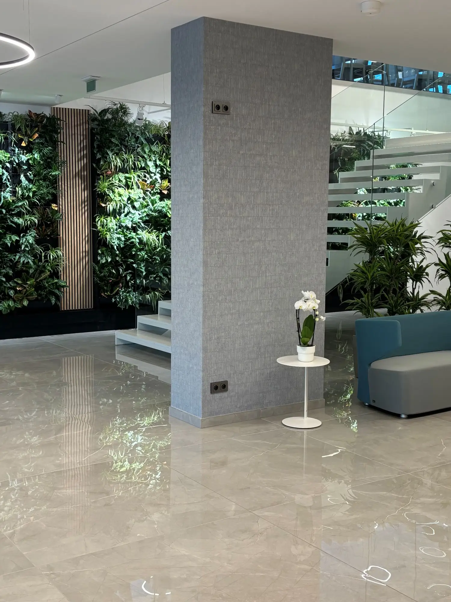 Hotel lobby