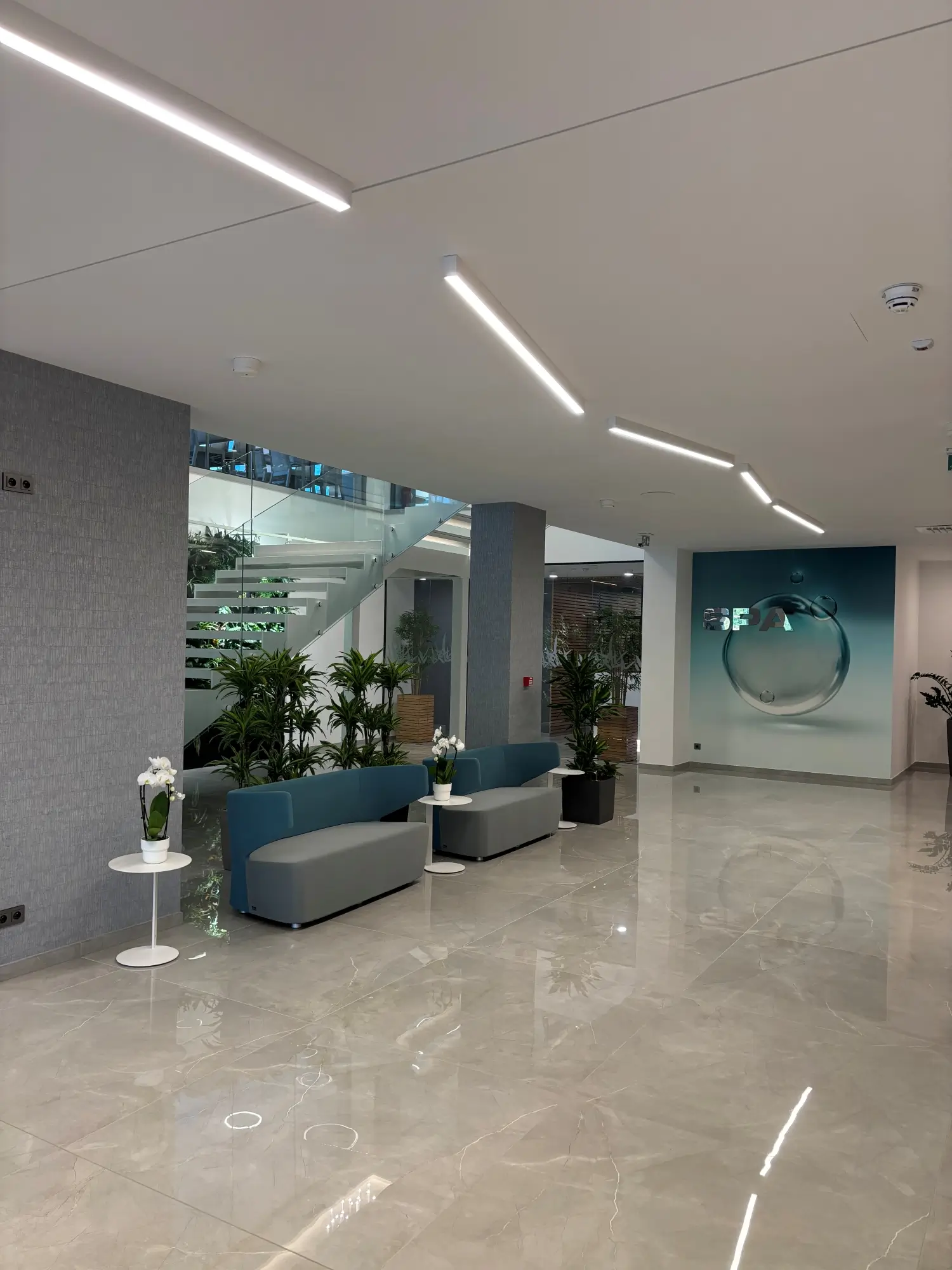 Hotel lobby